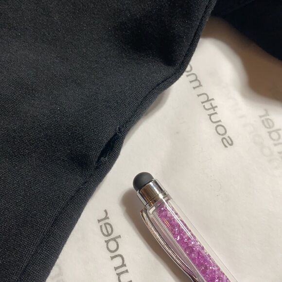 Talbots Ponte Jersey Knit Stretch Pants Slim fit Black 10P - Picture 9 of 9